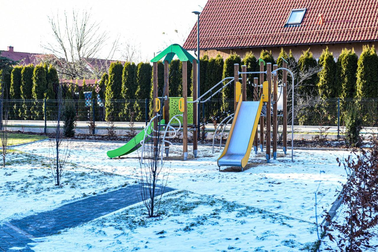 Apartament Villa Park Przy Plazy Z Widokiem Na Jezioro, Taras 50 M2 Ostróda Exterior foto